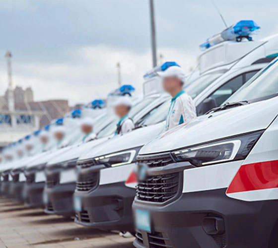 温宿县服务车队展示